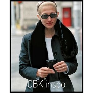 Sprigs Faux Fur Pull Through Plush Wrap Scarf Zippered Pocket Ruby Red CBK Inspo